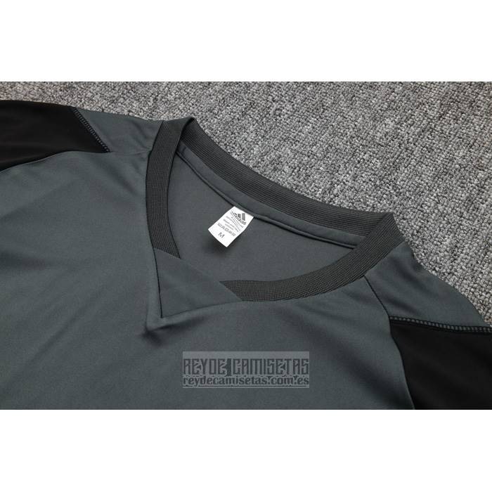 Chandal del Real Madrid Manga Corta 2023-2024 Verde - Pantalon Corto